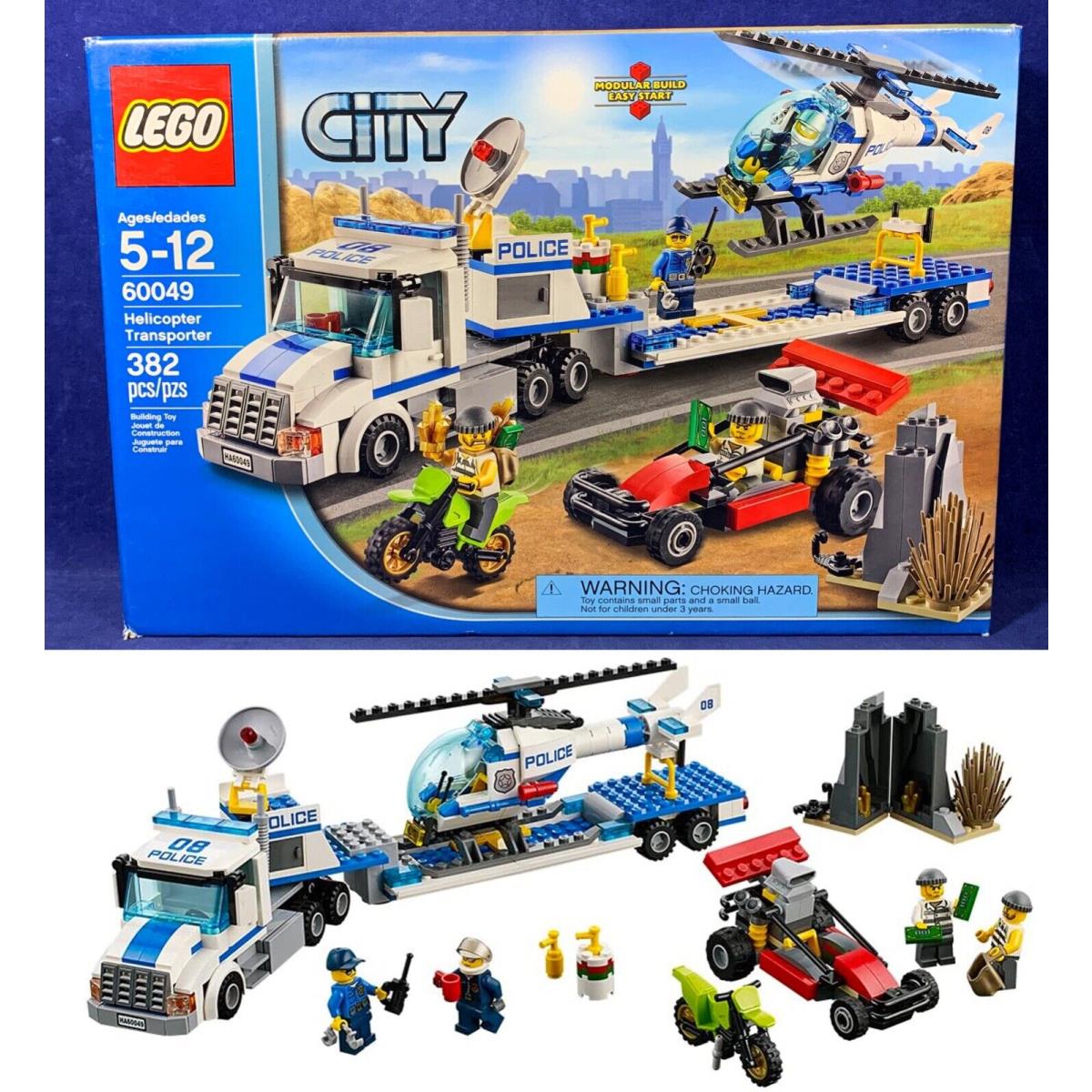 Helicopter Transporter Lego 60049 - City Police