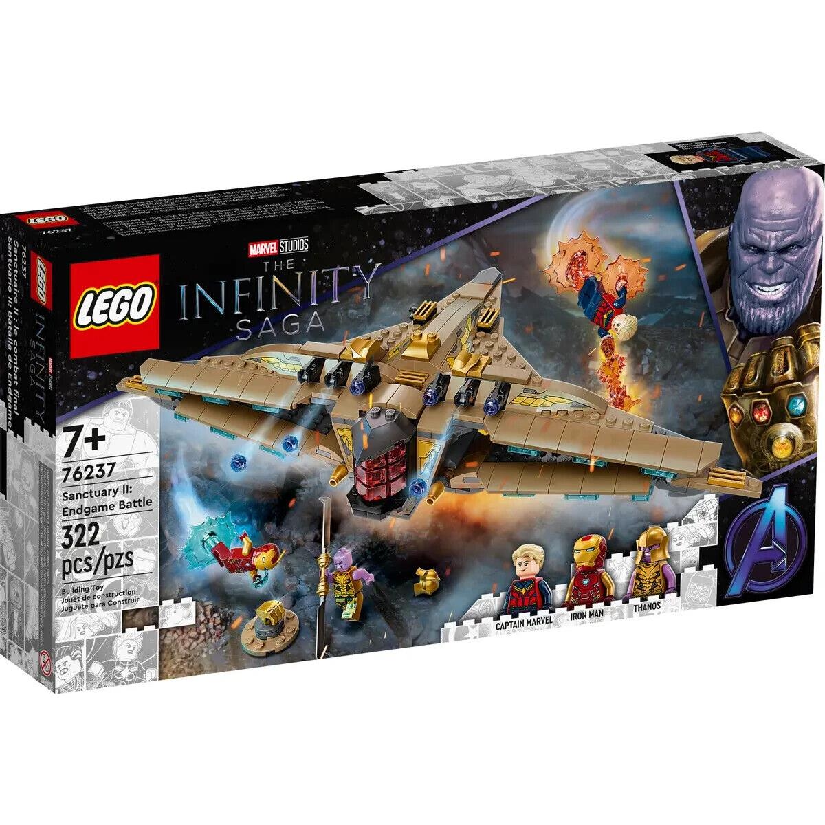 Lego Sanctuary Ii: Endgame Battle 76237 Super Heroes Minifigure Building Set