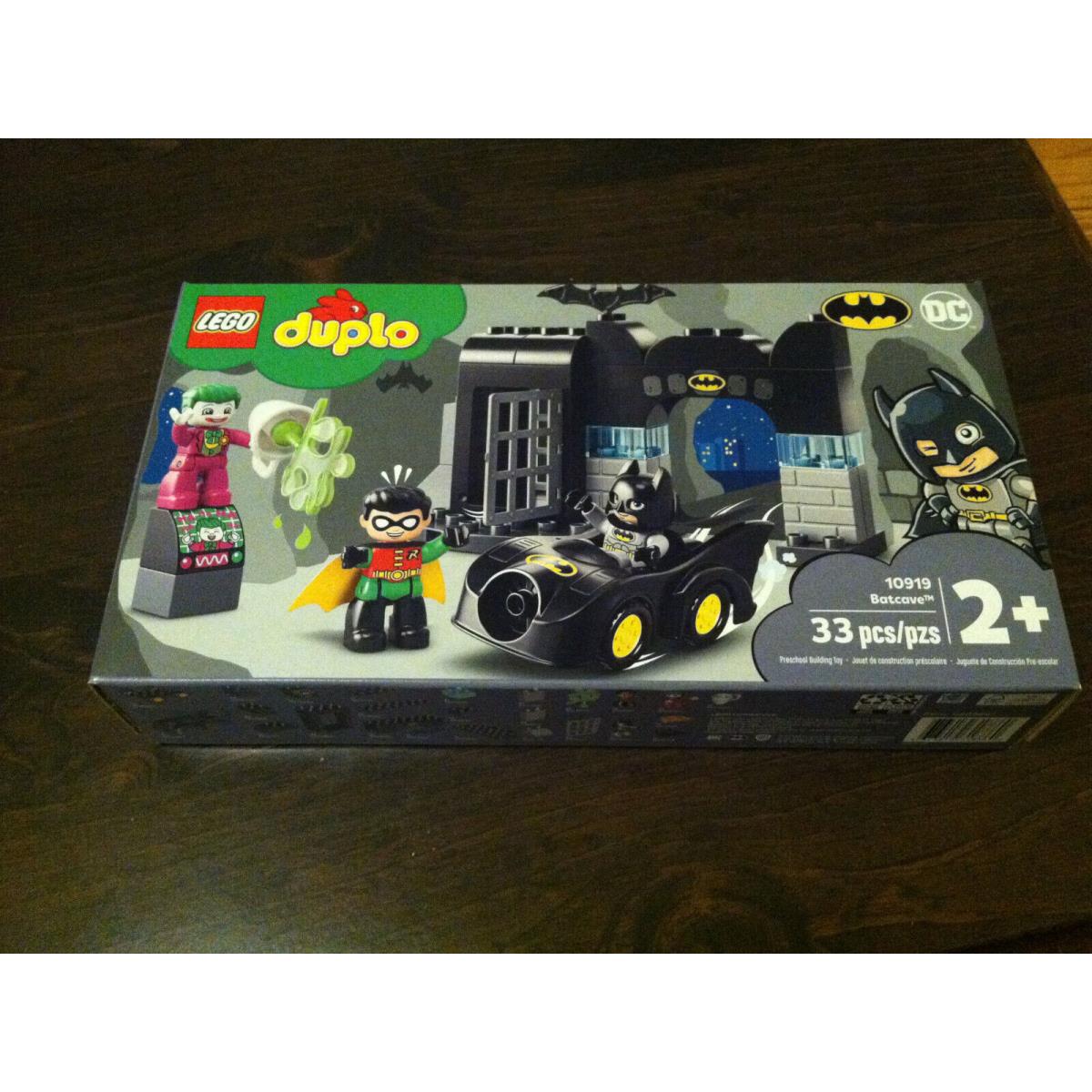 Lego Duplo 10919 Batcave 33-Piece Set Batman Robin Joker Figures 2+