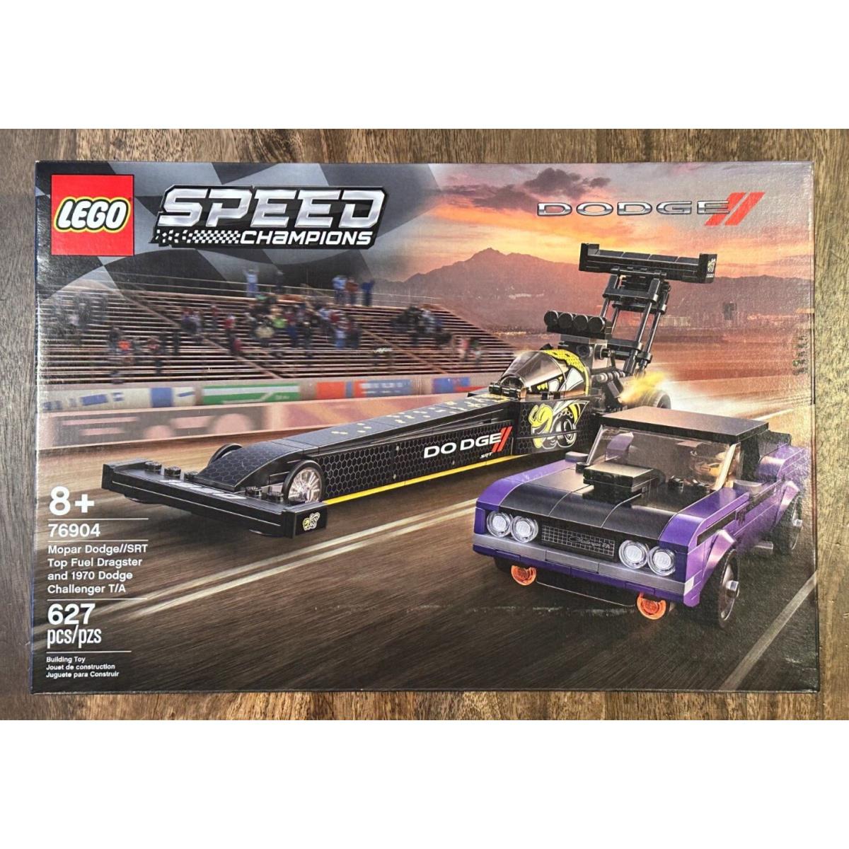 Lego Speed Champions 76904: Mopar Dodge Srt Dragster and 1970 Dodge Challenger