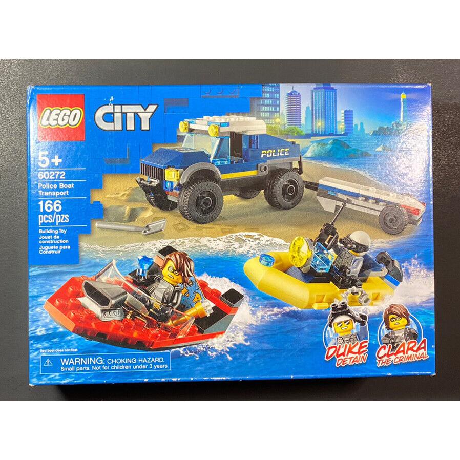 Lego City Set 60272 Police Boat Transport