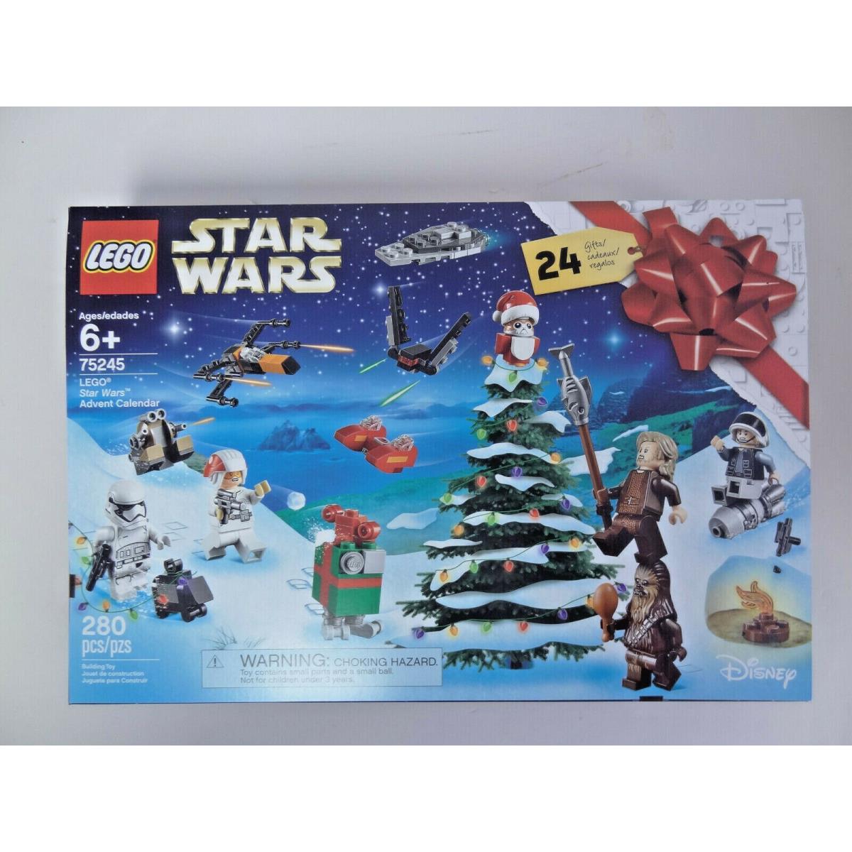 Lego Star Wars: Advent Calendar Set with Mini Figures 280pcs 75245