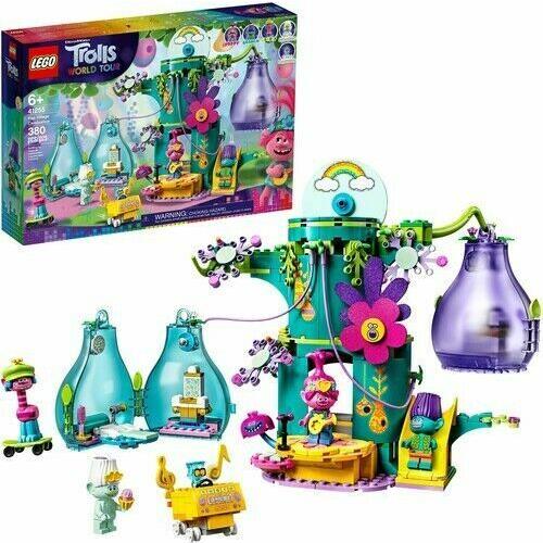 Lego Trolls World Tour Pop Village Celebration Tree House Set For Girls Ages 6+