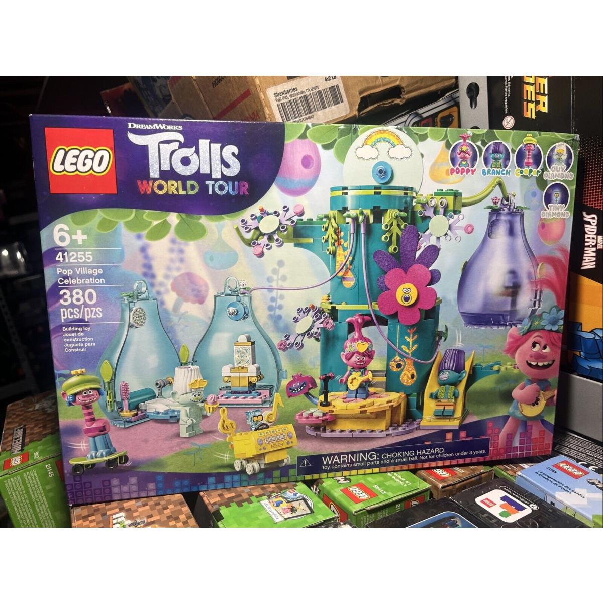 Lego Retired Set 41255 Trolls World Tour Pop Village Celebration