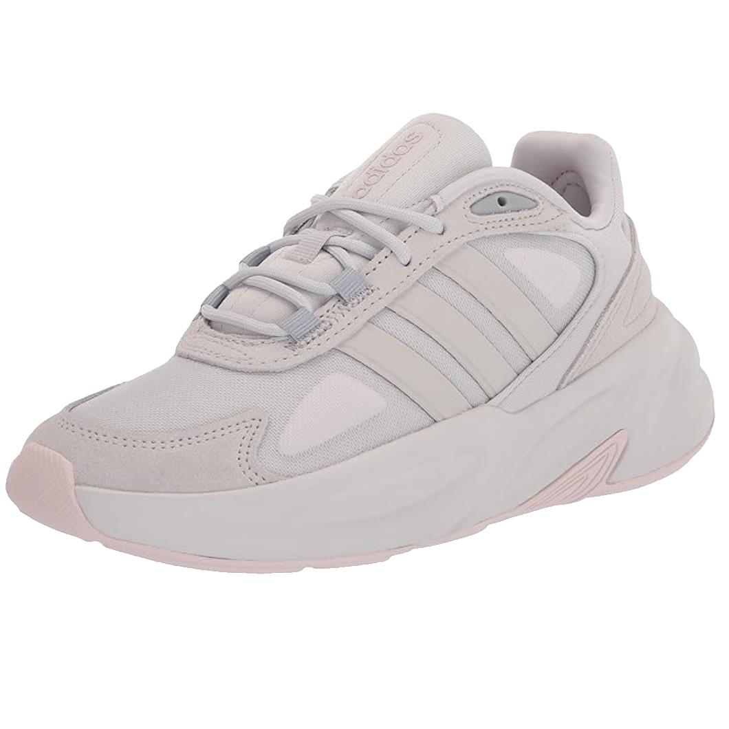 Adidas Women`s Ozelle Sneaker Running Shoes Size 8 - Dash Grey/Dash Grey/Almost Pink