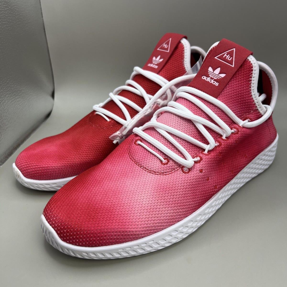 Adidas Mens Pharrell Williams HU Holi Tennis Hu Red Sneakers Running Shoes 8.5M