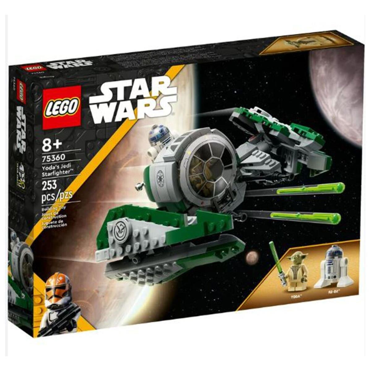 Lego Star Wars Yoda`s Jedi Starfighter Building Set 75360