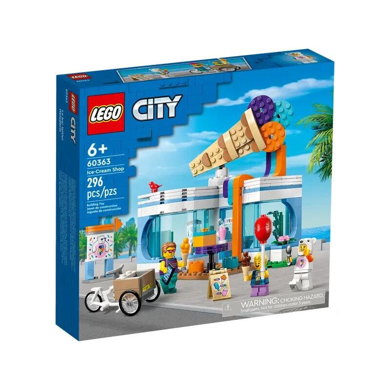 Lego Ice-cream Shop 60363 City Minifigure Building Set