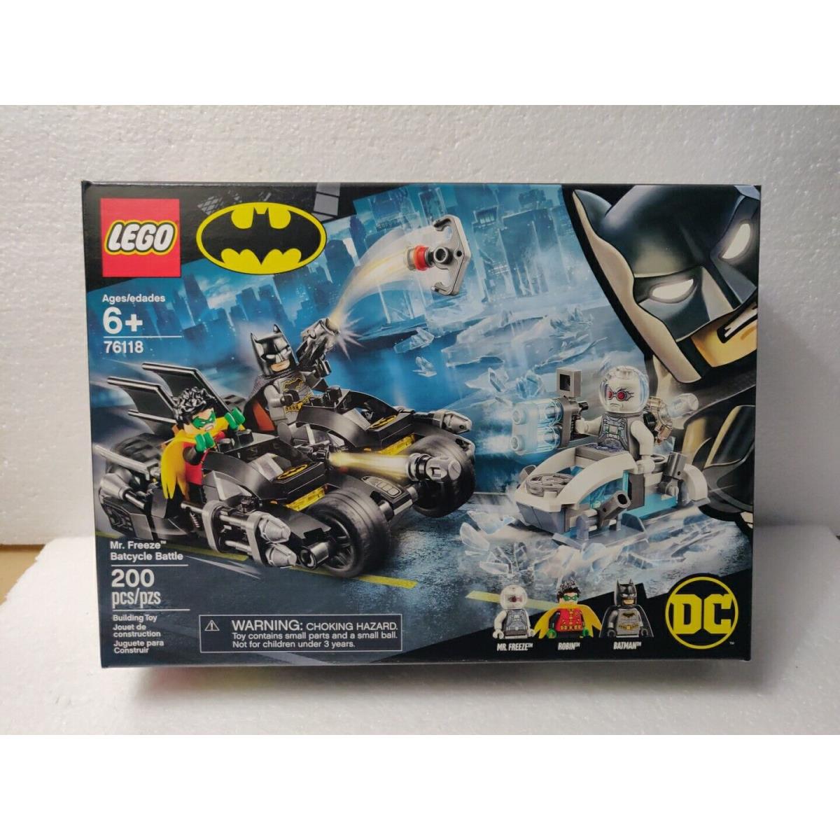 Lego Mr. Freeze Batcycle Battle 76118 CosBman1712