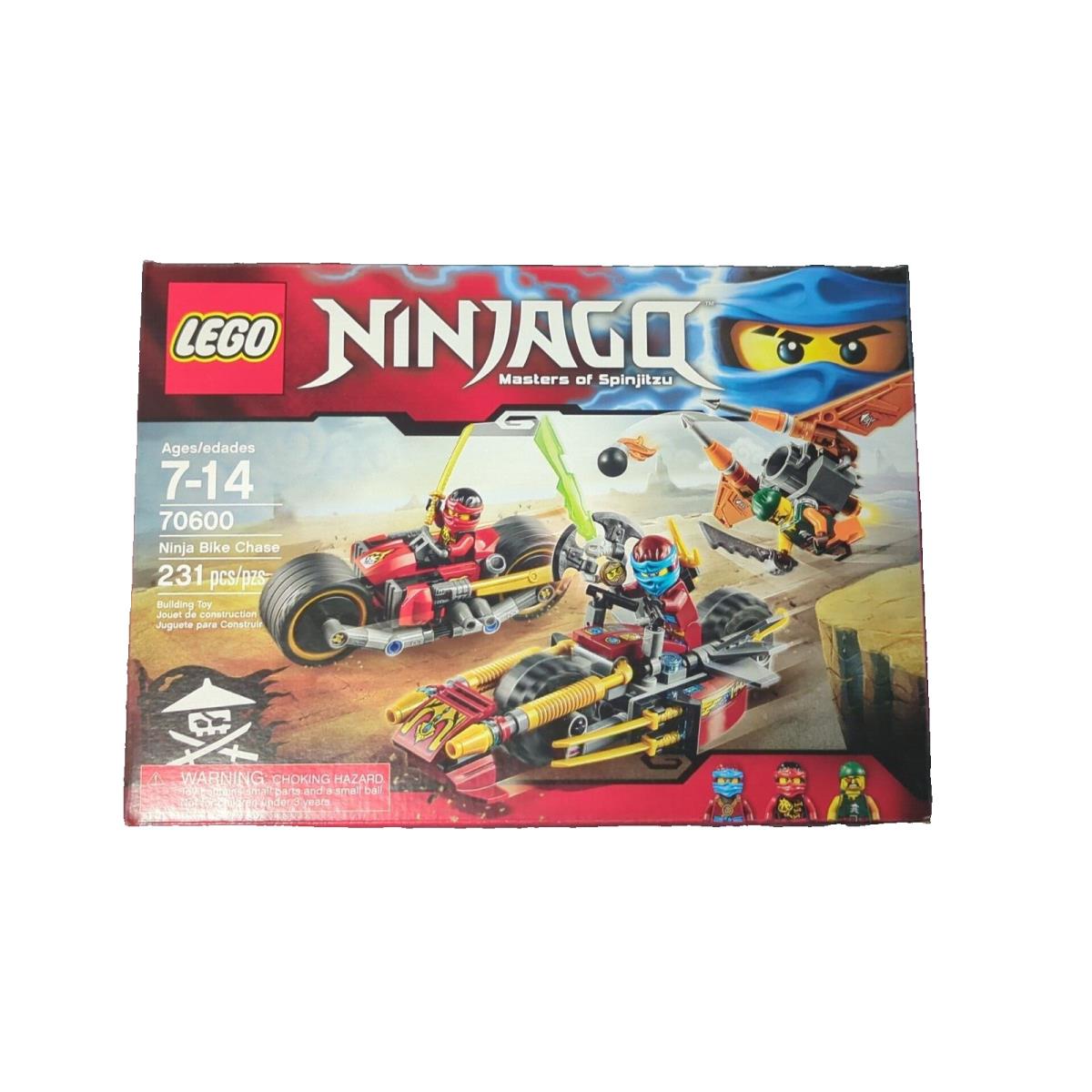 Lego: Ninjago Masters of Spinjitzu - Ninja Bike Chase 70600