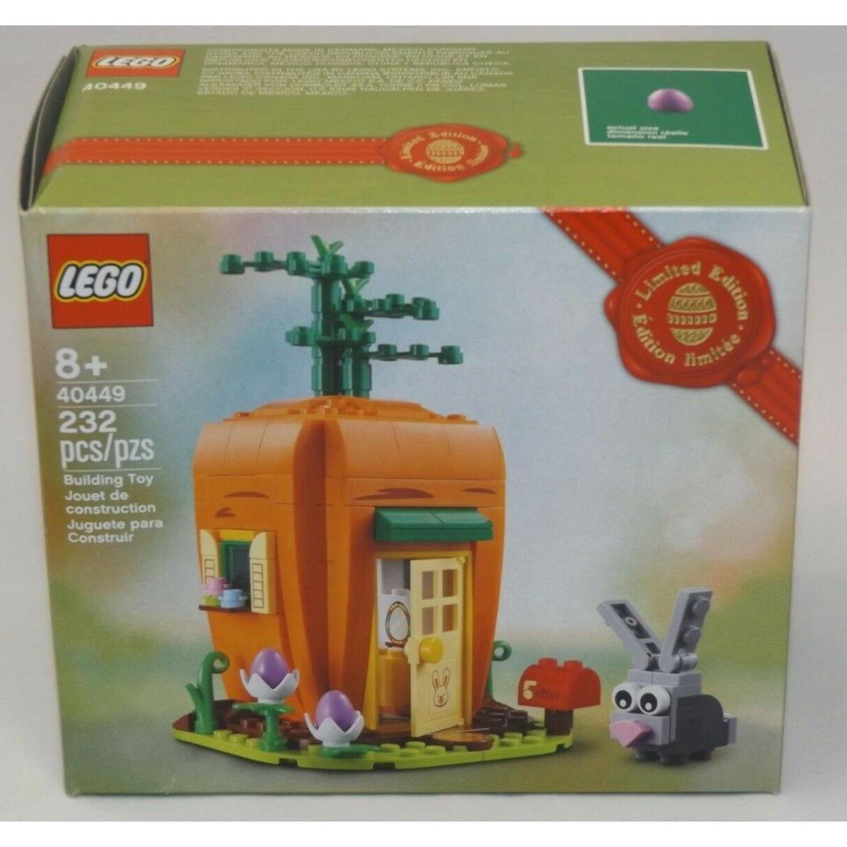 Lego 40449 Easter Bunny`s Carrot House 2021 Limited Edition Store Exclusive