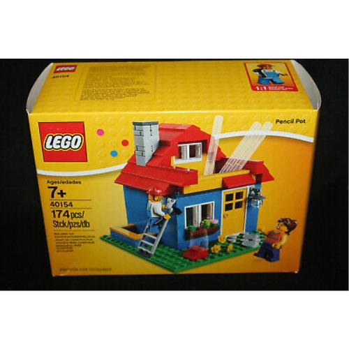Lego Creator 40154 Pencil Pot House Minifigures 174 Pcs Building Set
