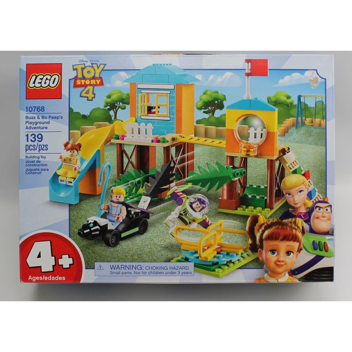 Lego Disney Pixar Toy Story 4 Buzz Bo Peep s Playground Adventure Set 10768