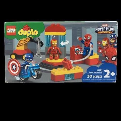 Lego Duplo Super Heroes Lab 10921 Marvel Avengers Superheroes 30 Piece Set Nwbd