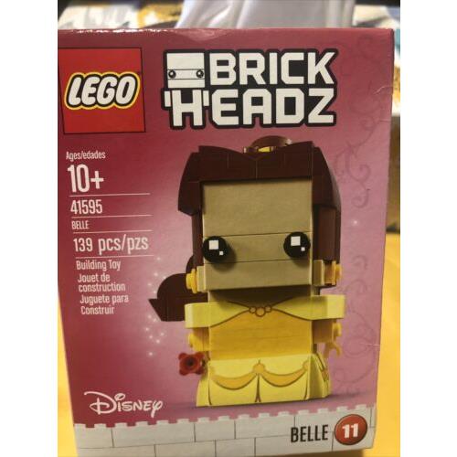 Lego Brickheadz Belle 41595 Building Kit Wear Box