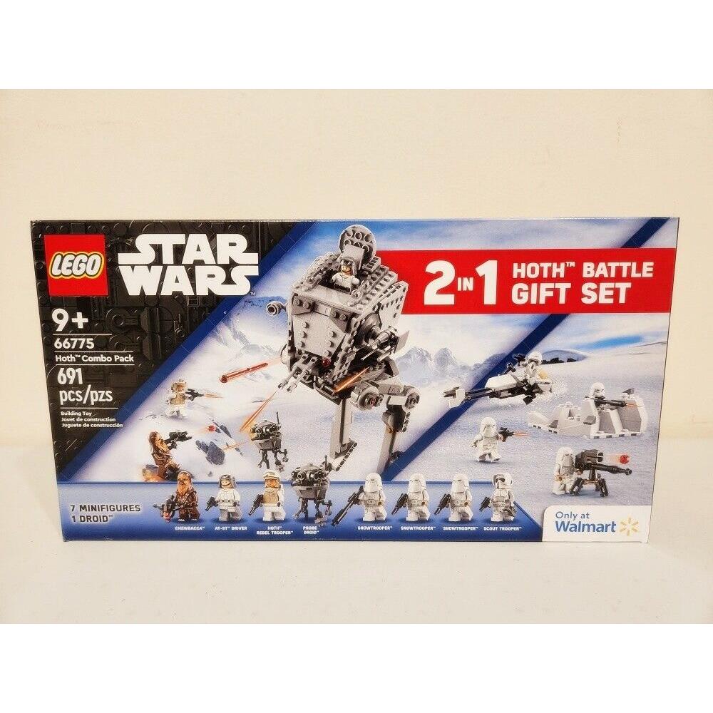Lego Star Wars 66775 Hoth Combo Pack 9+ Yrs 691 Pcs 2-in-1 Build