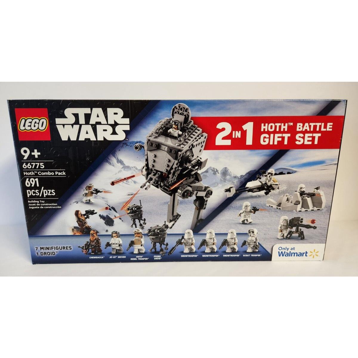 Lego Star Wars 66775 Hoth Battle Gift Set 2 In 1 691 Pieces 2023 Box