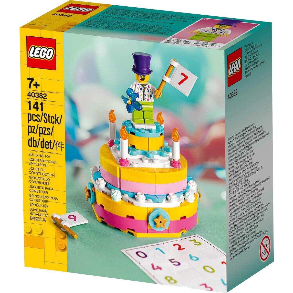 Lego Miscellaneous Birthday Cake Set 40382