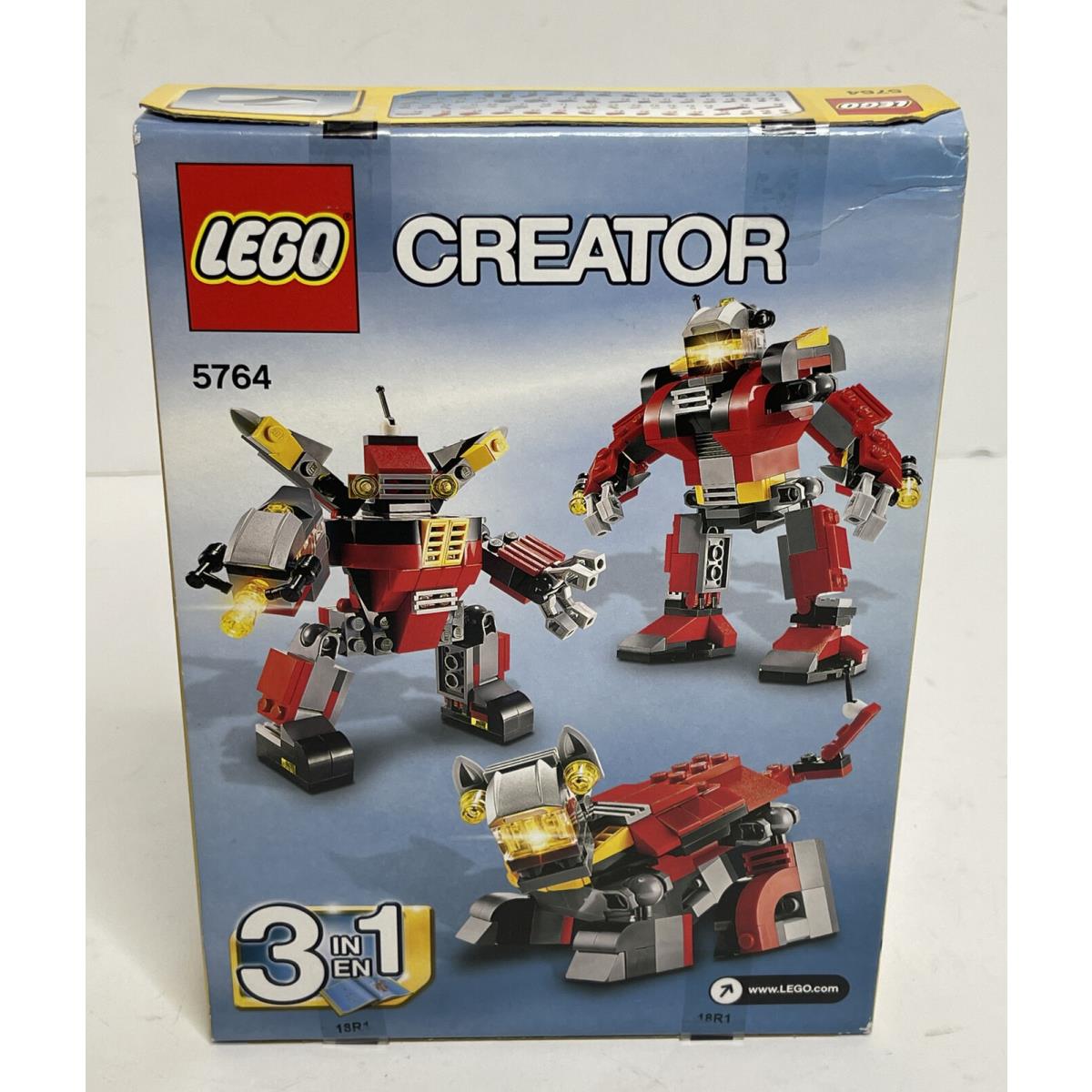 Lego Creator 5764 Rescue Robot with Light Brick