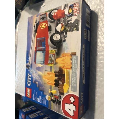 Lego 60280 City Fire Ladder Truck Building Set with Box