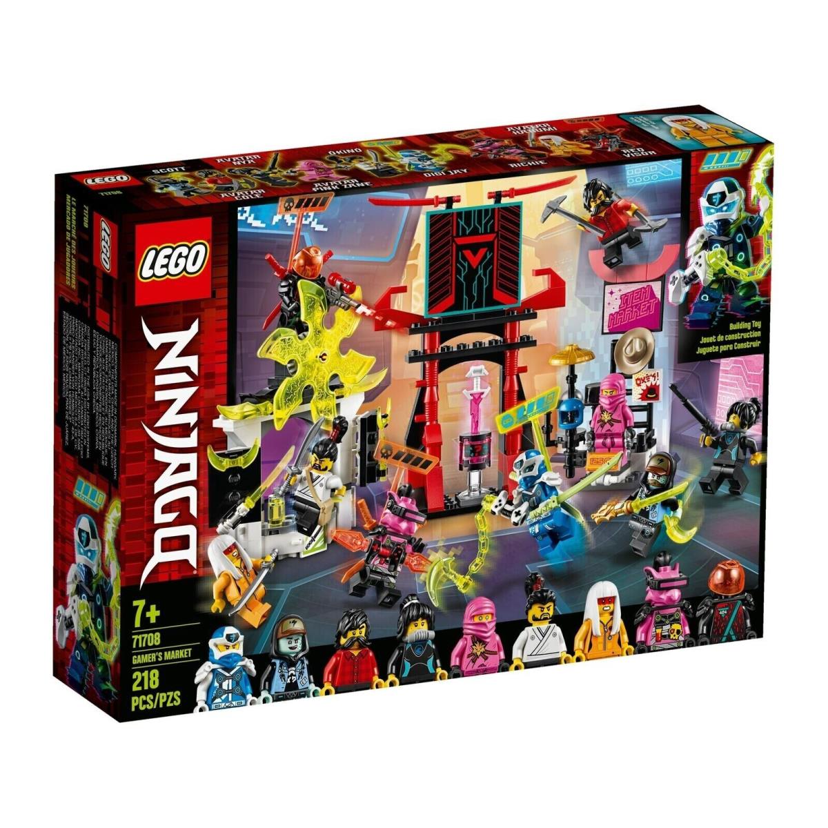 Lego Ninjago 71708 Gamer`s Market - Retired Set
