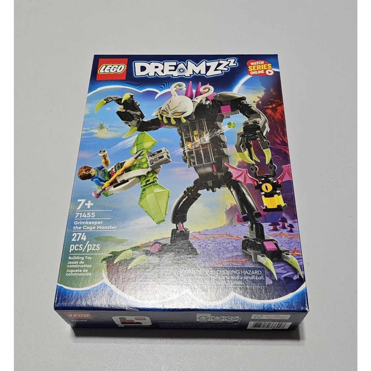 Lego Dreamzzz 71455 Grimkeeper The Cage Monster Building Set Toy