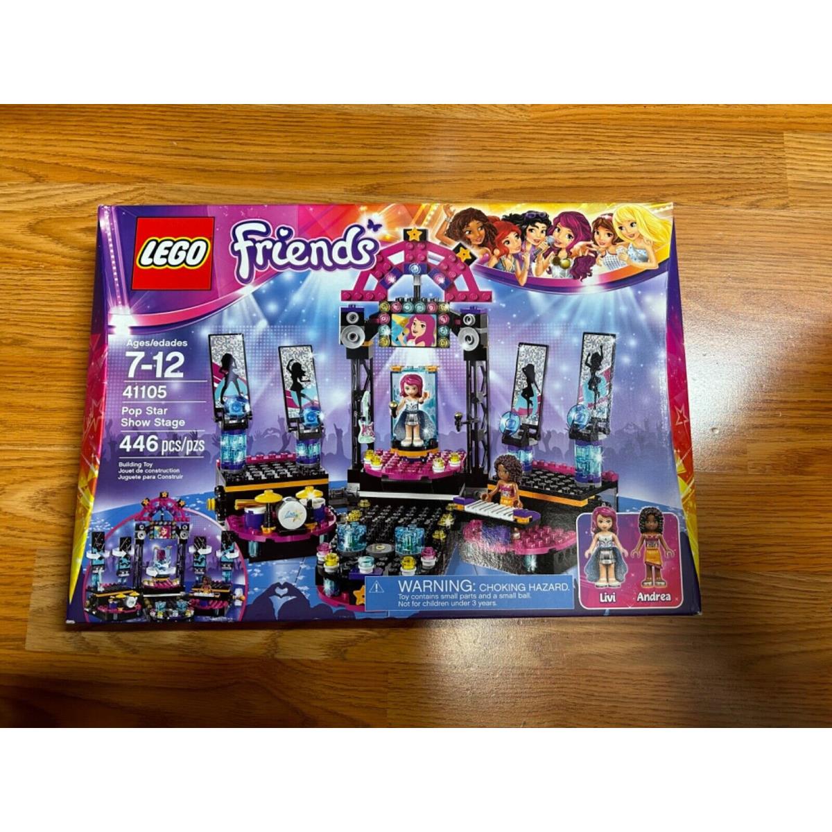 Lego Friends 41105 Pop Star Show Stage