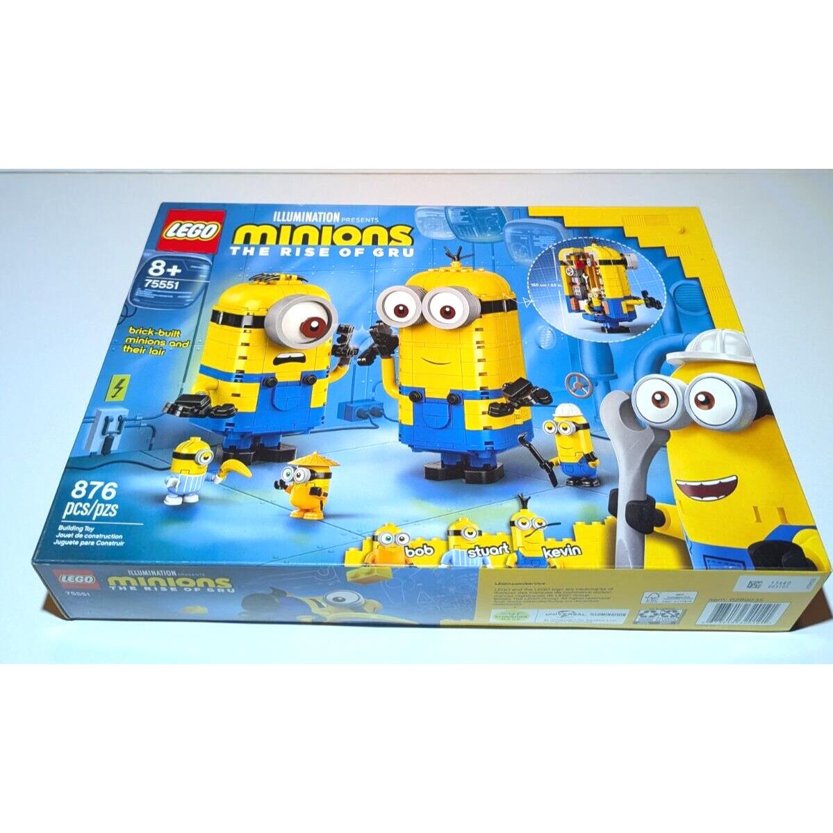 Lego 75551 Minions: Brick-built Minions and Their Lair