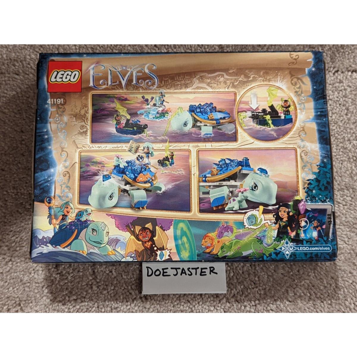 Lego Naida The Water Turtle Ambush - 41191 - Elves - 2018 - - Naida