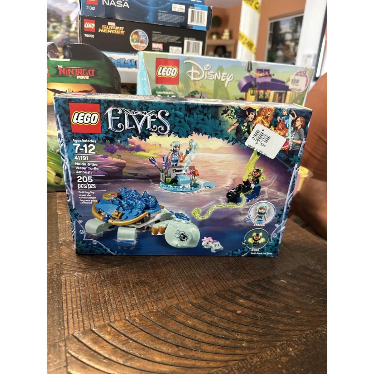 Lego Elves - 41191 Naida and The Water Turtle Ambush