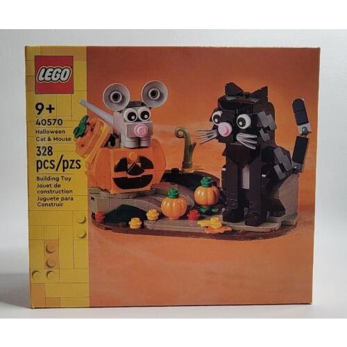 Lego Halloween Cat and Mouse Limited Release 40570