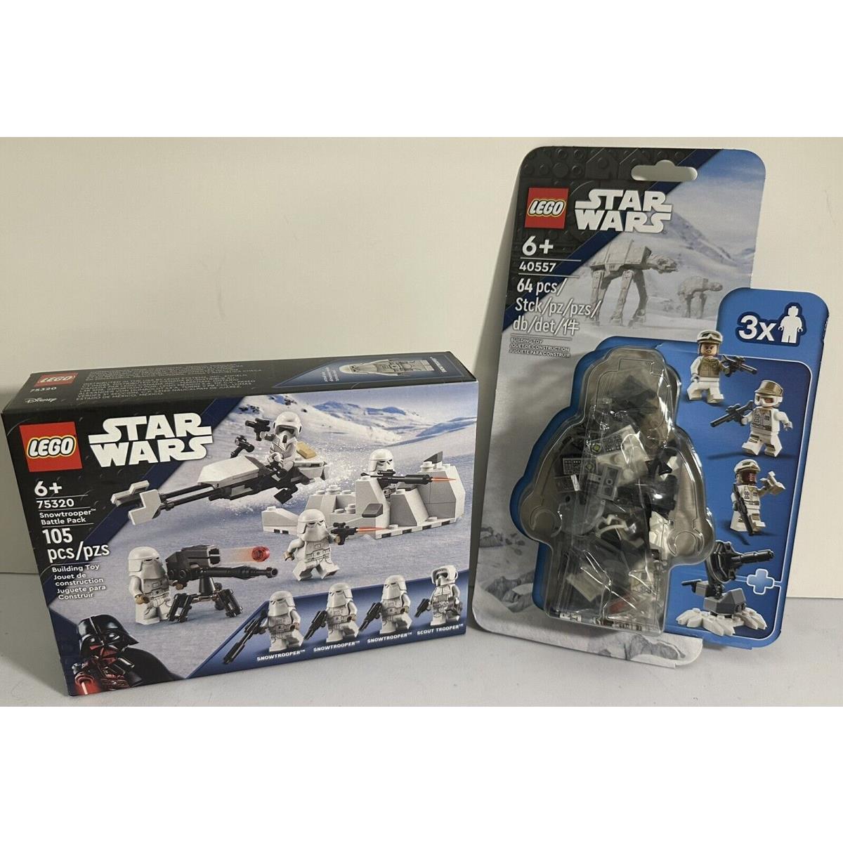 Lego Star Wars: Defense of Hoth 40557 and Snowtrooper Battle Pack 75320