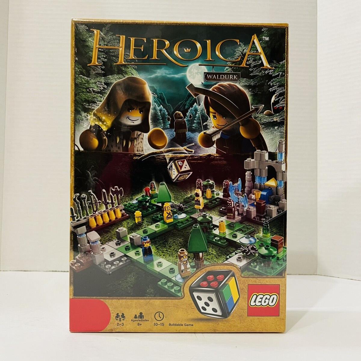 Lego Heroica Waldurk 3858 Retired Packaging Microfig