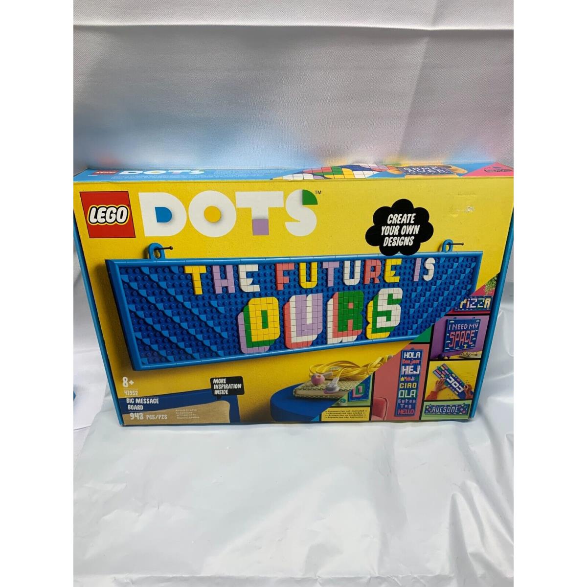 Lego: Dots Big Message Board 41952 - 943 Pieces - Ages 8+ New-box Damage