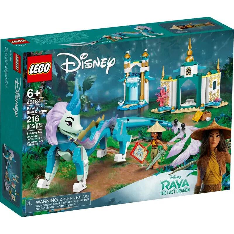 Lego Raya and Sisu Dragon 43184 Disney Minifigure Building Set