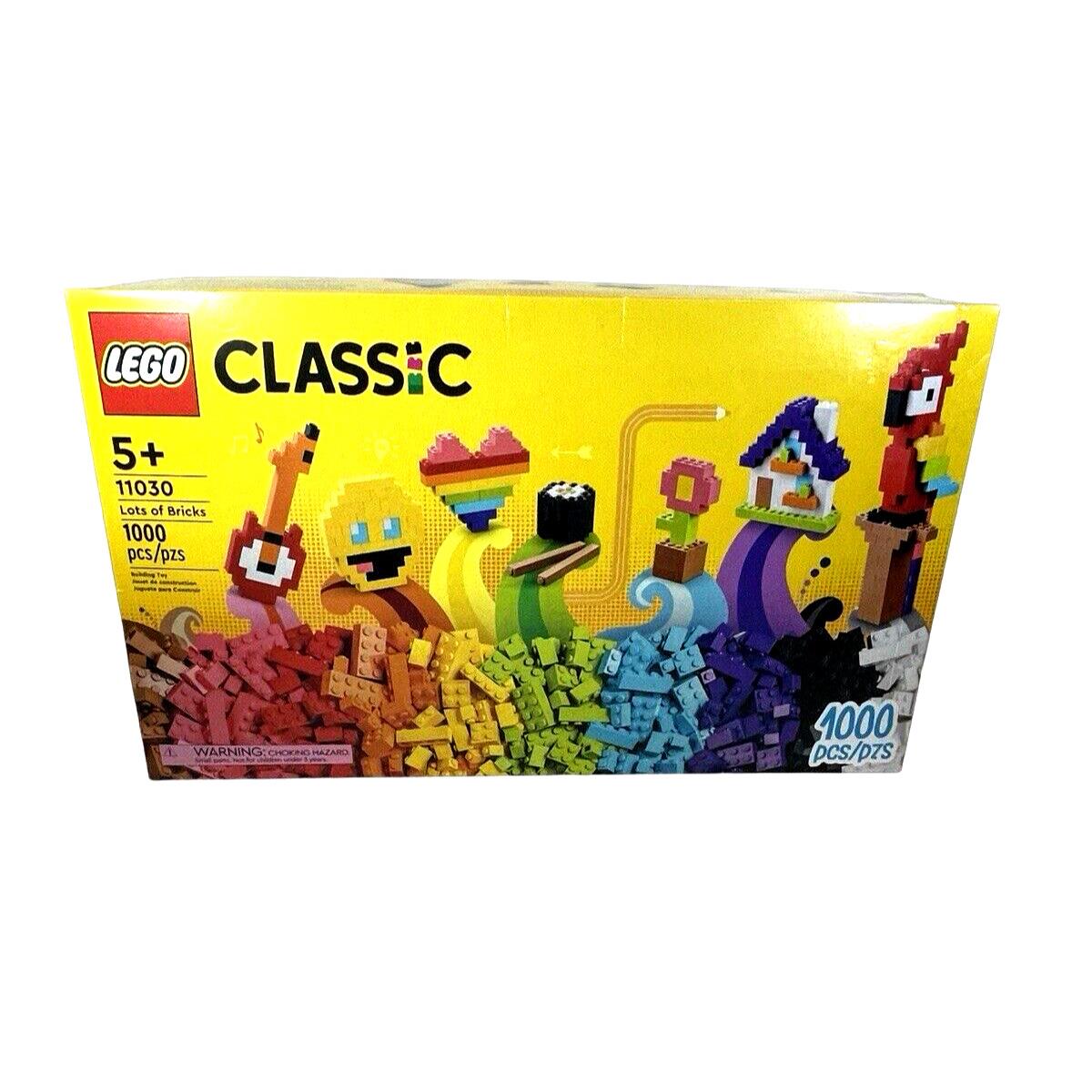 Lego Classic 1000 Piece Lots of Bricks 11030 Box IN Hand