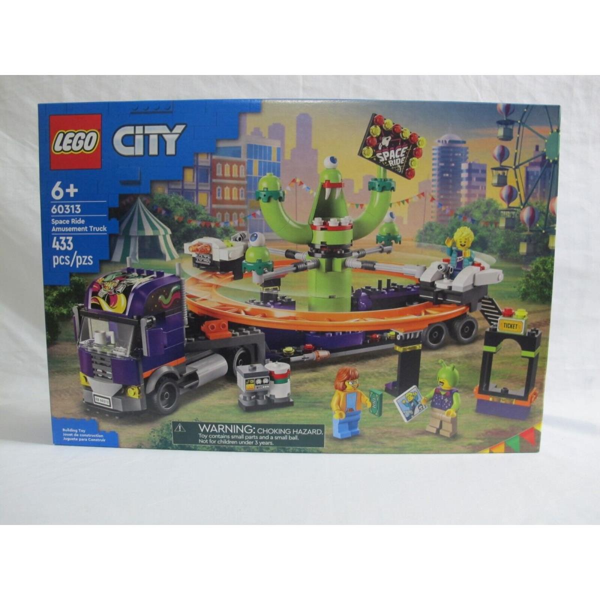 Lego City 60313 Space Ride Amusement Park Building Set