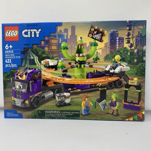 Lego City Space Ride Amusement Park Truck 60313 Aliens Folding Gift Toy