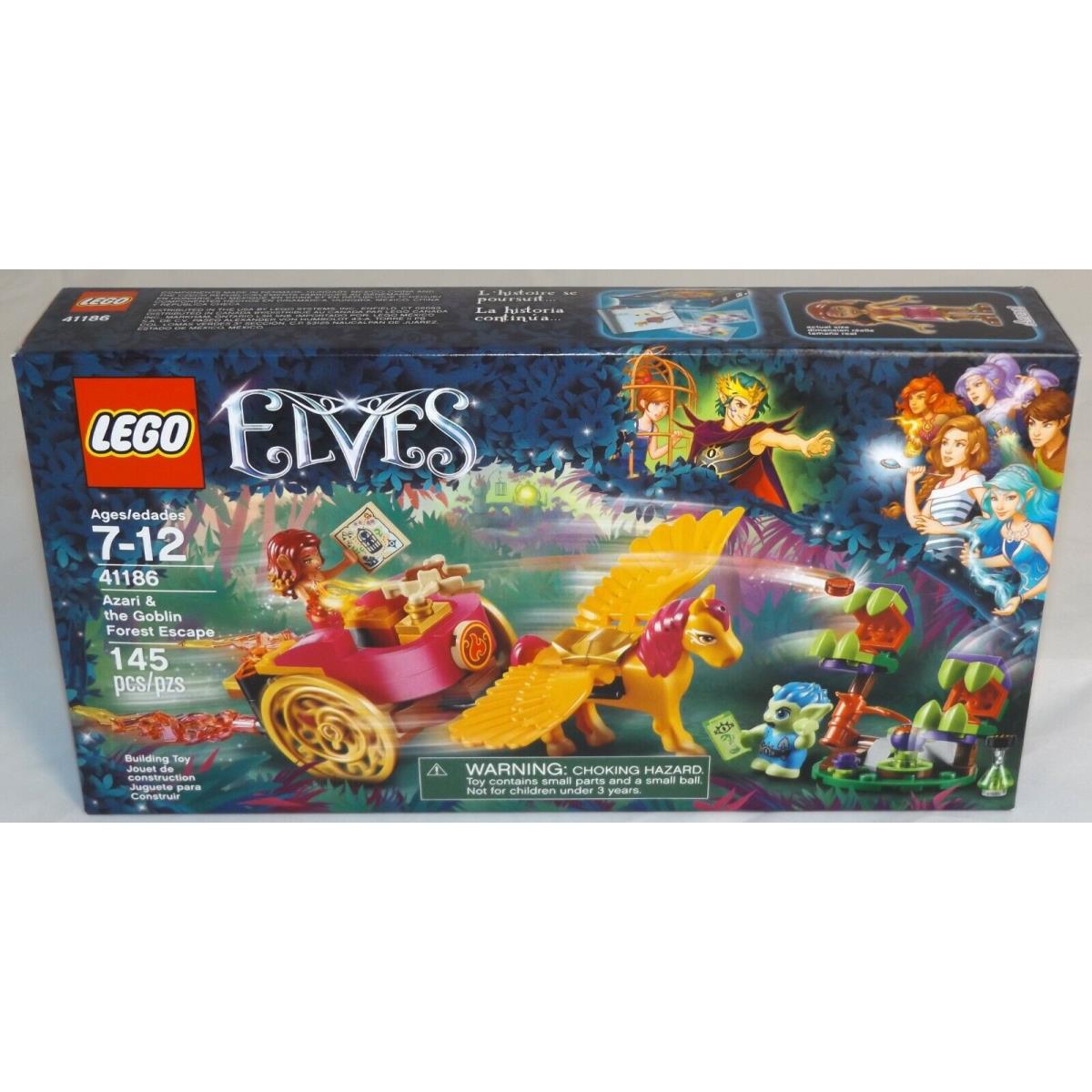 Lego 41186 Azari The Goblin Forest Escape Elves Firebolt Pegasus
