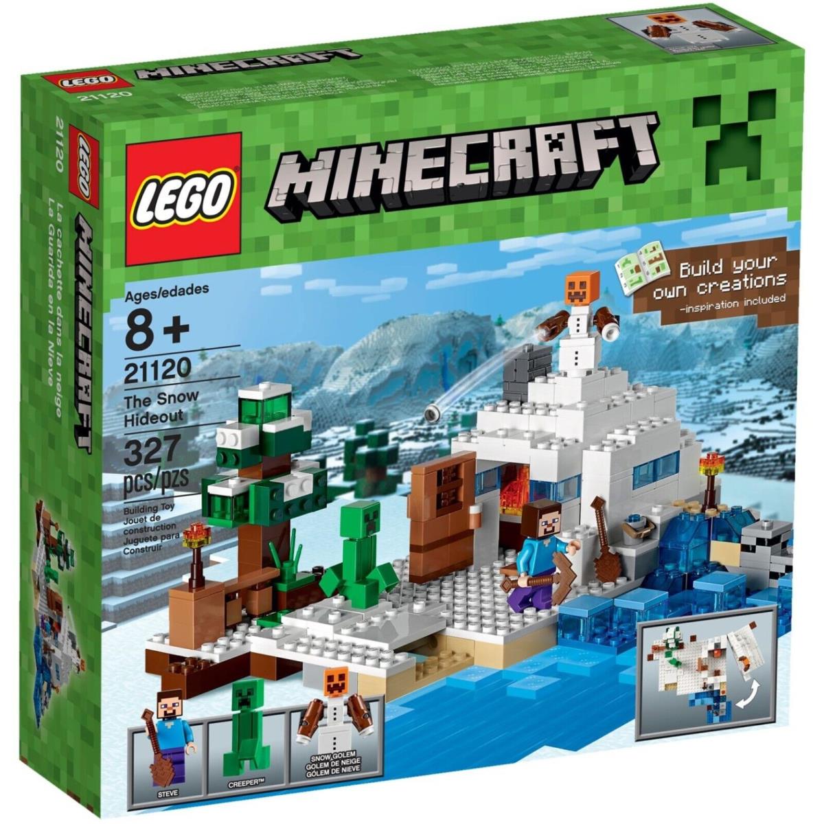 Lego Minecraft 21120 The Snow Hideout