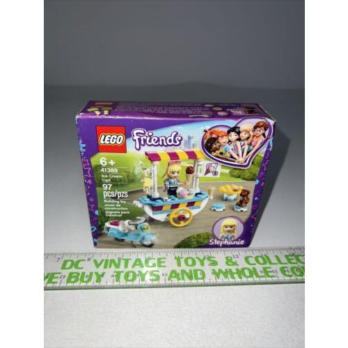 Lego Friends Ice Cream Cart 41389 Building Kit 97 Pcs Playset Retired Set