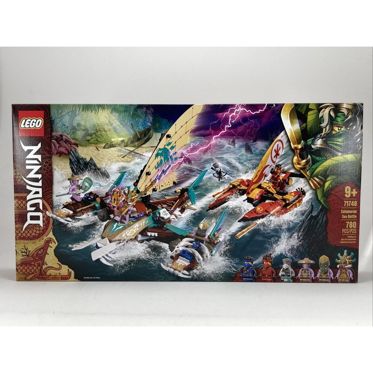 Lego Ninjago Catamaran Sea Battle 71748 Building Toy