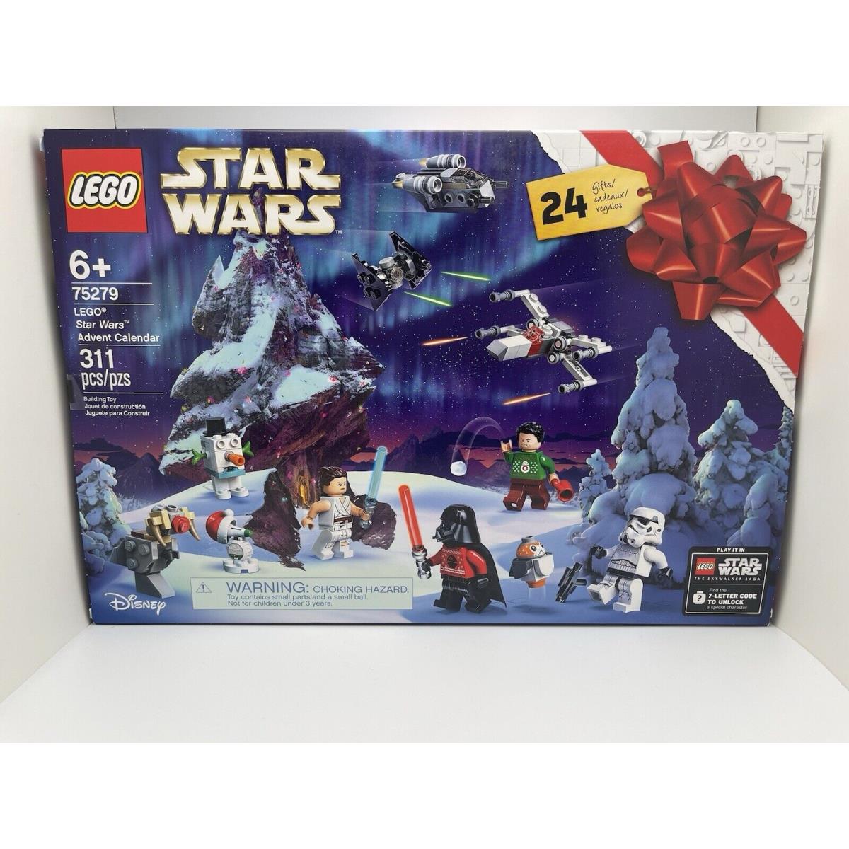 Lego Disney Star Wars 2020 Advent Calendar 75279 Rudolph The Red Nose Taun-taun