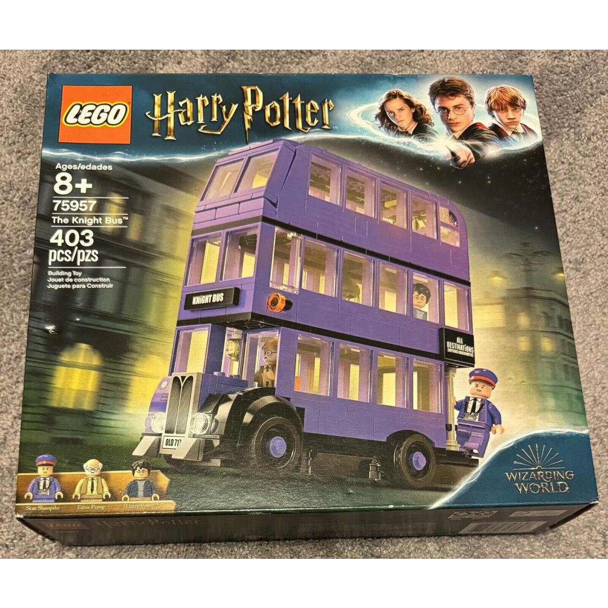 Lego 75957 Harry Potter The Knight Bus - Retired - - Building Set