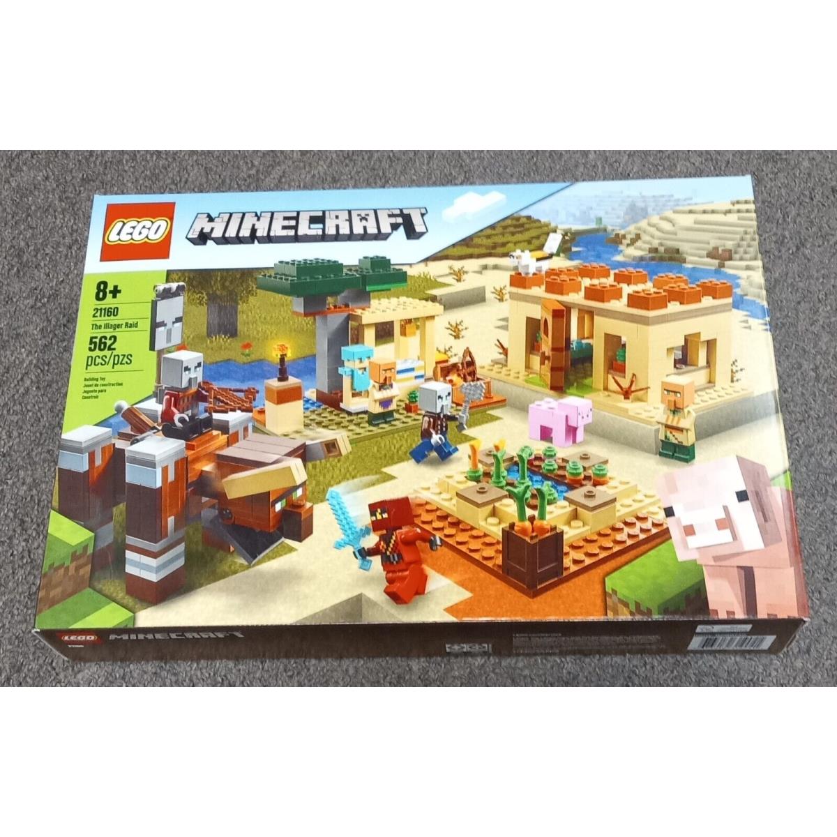 Lego Minecraft The Illager Raid 21160