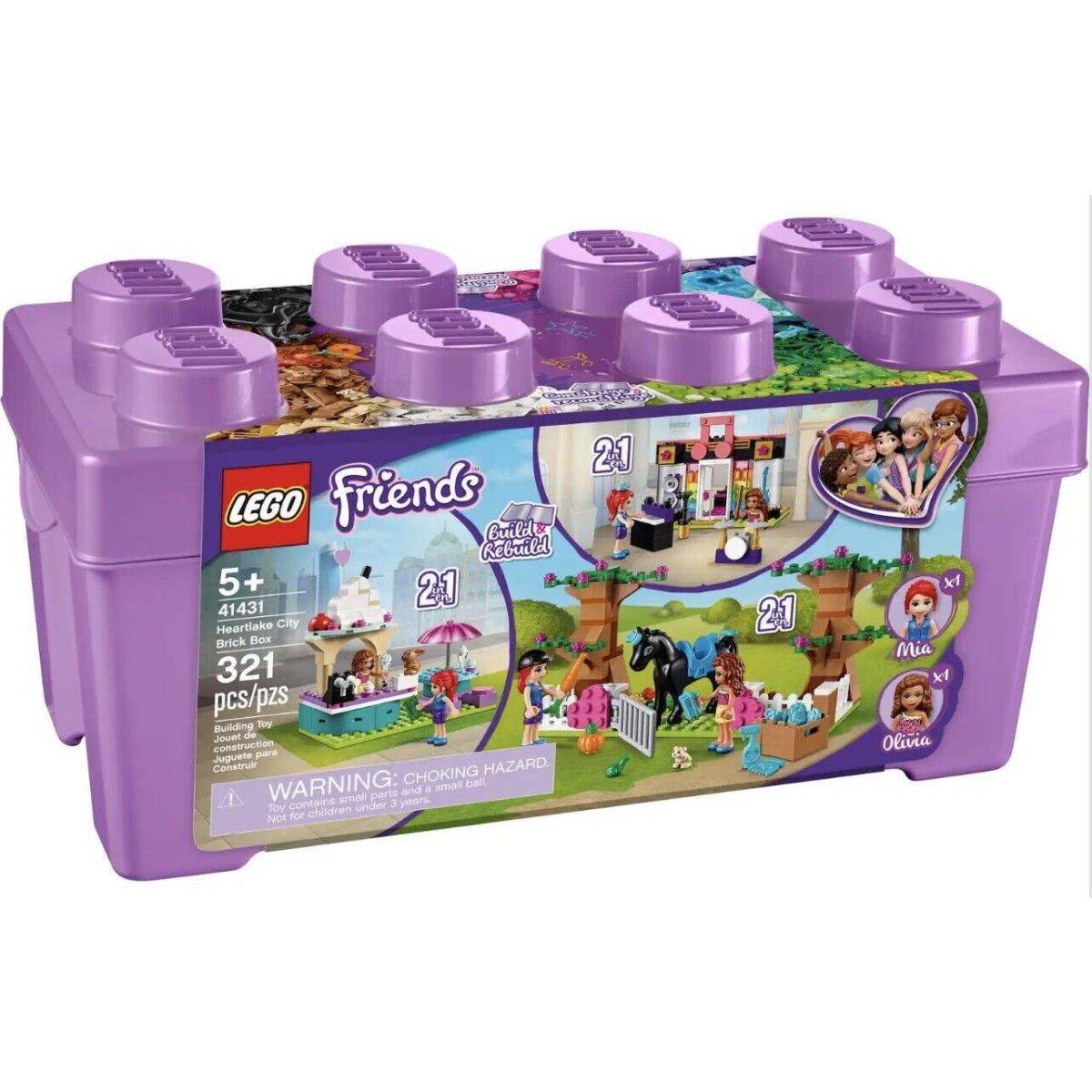 Lego Friends Set 41431 Heartlake City Brick Box 2 in 1 Retried 2020