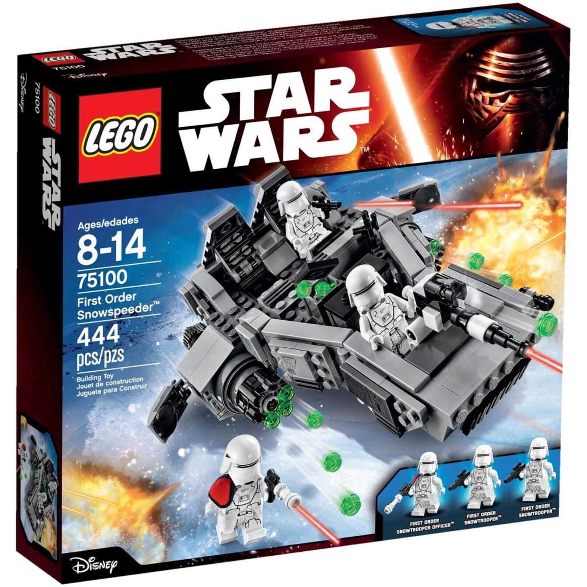 Lego Star Wars 75100 First Order Snowspeeder -new