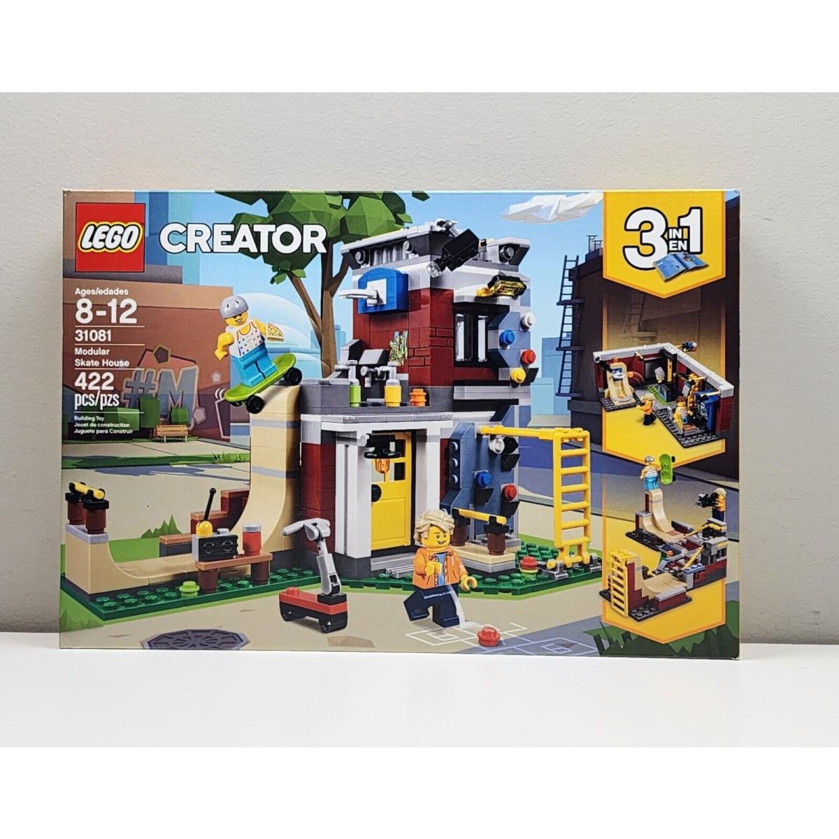 Lego 31081: Modular Skate House Creator 3N1 Mib Retired