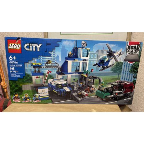Lego City Police Station Building Play Set 60316