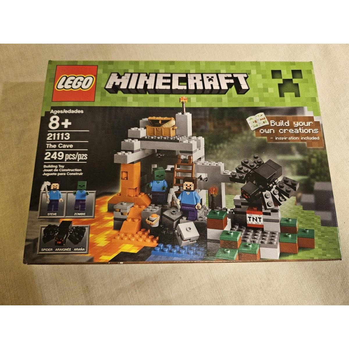 Lego 21113 The Cave Minecraft Set